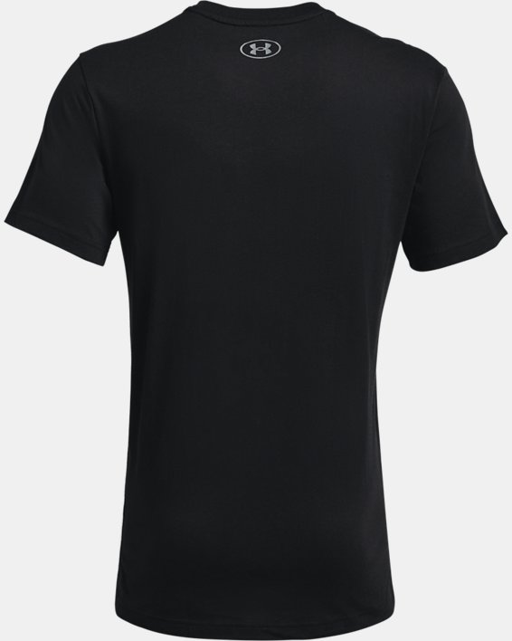 Men's UA Hoops Finish Line T-Shirt, Black, pdpMainDesktop image number 5